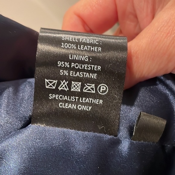 Storm & Marie Denmark Caramel Leather Jacket - Picture 11 of 15